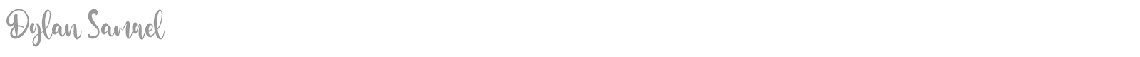 Dylan Samuel font preview